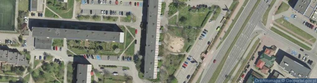 Zdjęcie satelitarne Pośrednictwo Ubezpieczeniowe w Suwałkach