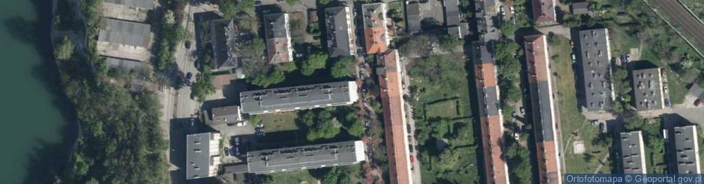 Zdjęcie satelitarne Pośrednictwo Ubezpieczeniowe Wątor Tadeusz Ryszard