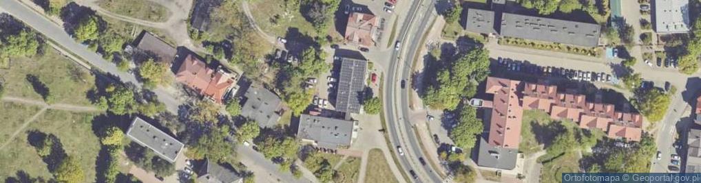 Zdjęcie satelitarne Pośrednictwo Ubezpieczeniowe Wojciech Smoliński Maja Anna Smolińska