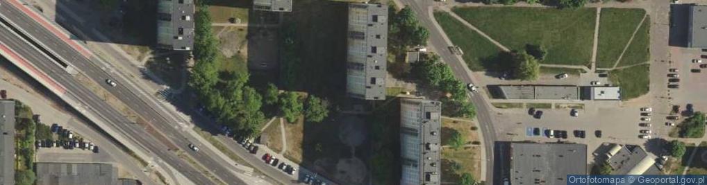 Zdjęcie satelitarne Pośrednictwo Ubezpieczeniowe Wojterkowska Monika
