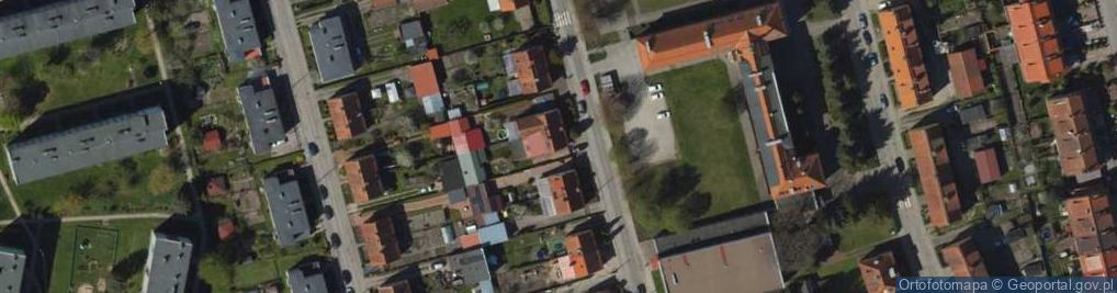 Zdjęcie satelitarne Pośrednictwo Ubezpieczeniowe Woźniak Mirosława