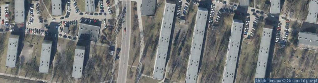 Zdjęcie satelitarne Pośrednictwo Ubezpieczeniowe