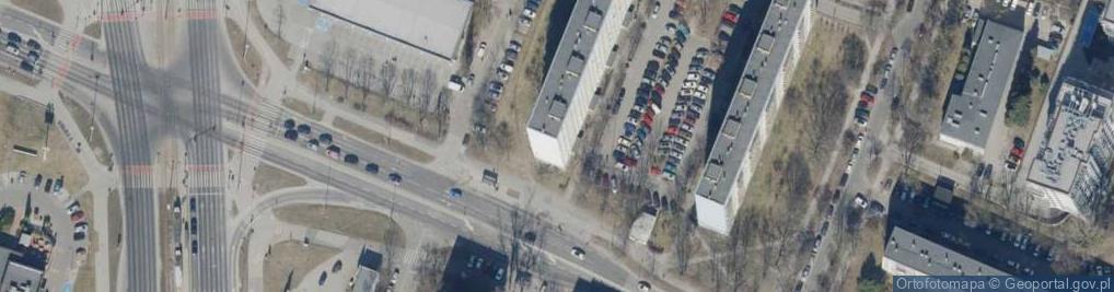 Zdjęcie satelitarne Pośrednictwo Ubezpieczeniowe