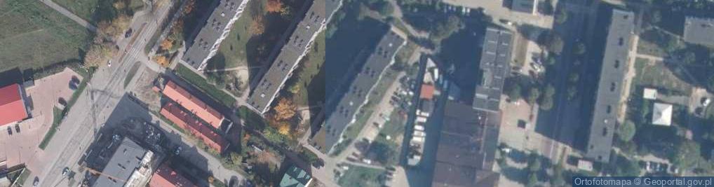 Zdjęcie satelitarne Pośrednictwo Ubezpieczeniowe