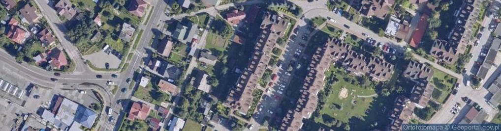 Zdjęcie satelitarne Pośrednictwo Ubezpieczeniowe