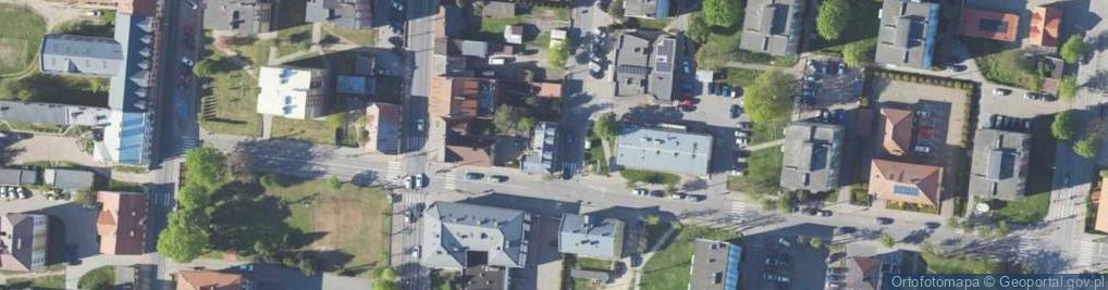 Zdjęcie satelitarne Pośrednictwo Ubezpieczeniowe