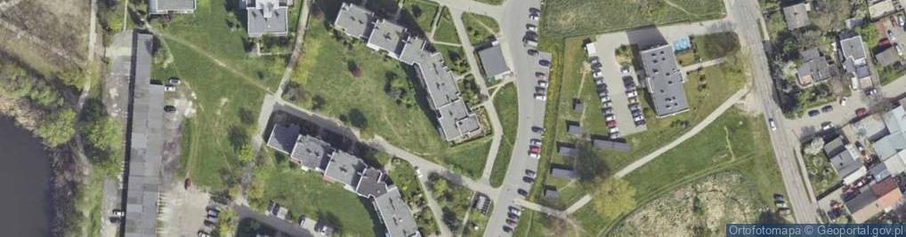 Zdjęcie satelitarne Pośrednictwo Ubezpieczeniowe