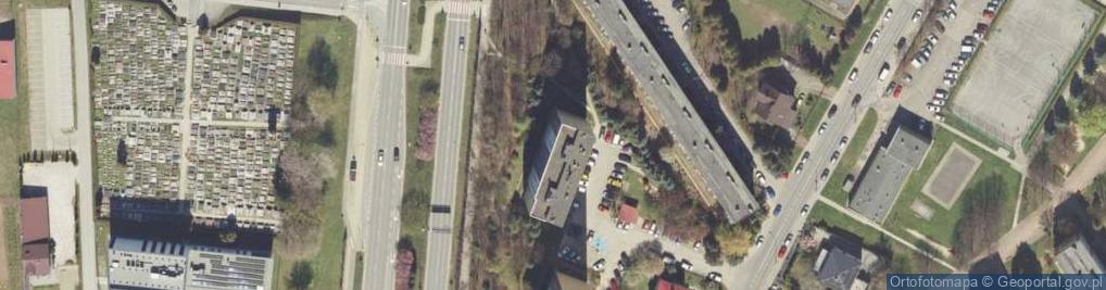 Zdjęcie satelitarne Pośrednictwo Ubezpieczeniowe