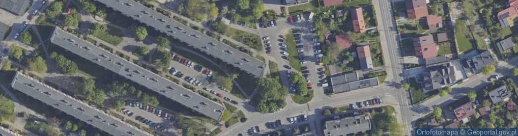 Zdjęcie satelitarne Pośrednictwo Ubezpieczeniowe
