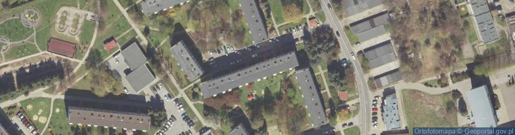 Zdjęcie satelitarne Pośrednictwo Ubezpieczeniowe