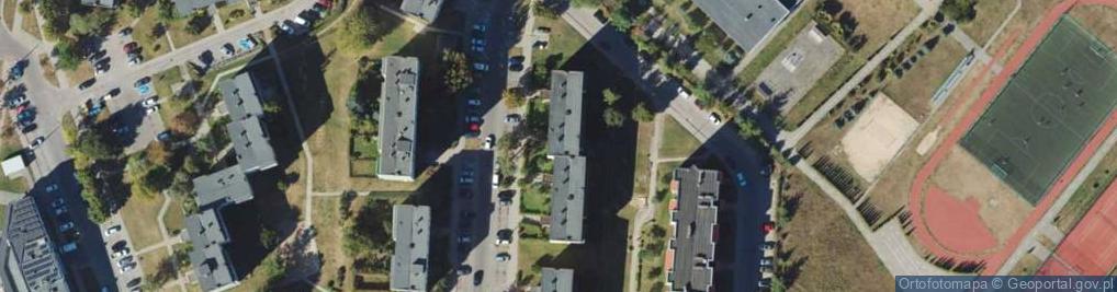 Zdjęcie satelitarne Pośrednictwo Ubezpieczeniowe