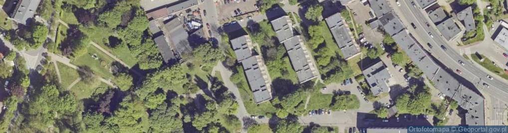 Zdjęcie satelitarne Pośrednictwo Ubezpieczeniowe