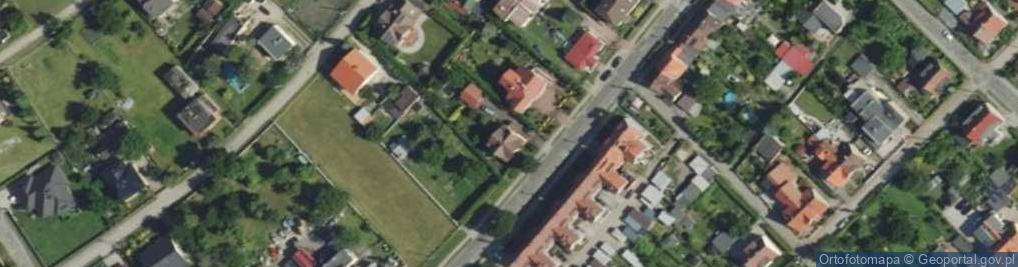 Zdjęcie satelitarne Pośrednictwo Ubezpieczeniowe