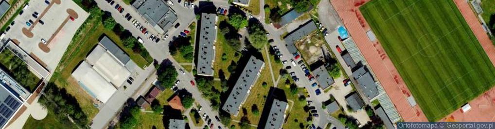 Zdjęcie satelitarne Pośrednictwo Ubezpieczeniowe