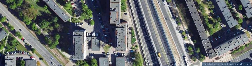 Zdjęcie satelitarne Pośrednictwo Ubezpieczeniowe
