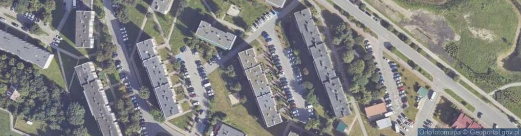Zdjęcie satelitarne Pośrednictwo Ubezpieczeniowe