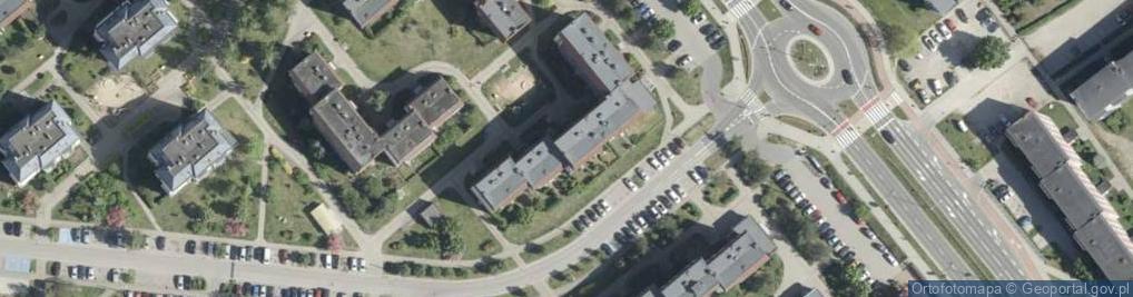 Zdjęcie satelitarne Pośrednictwo Ubezpieczeniowe