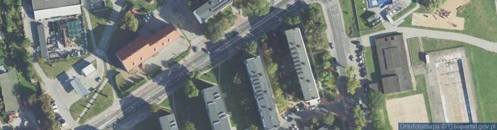 Zdjęcie satelitarne Pośrednictwo Ubezpieczeniowe