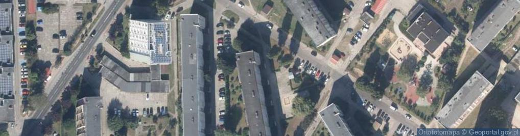 Zdjęcie satelitarne Pośrednictwo Ubezpieczeniowe