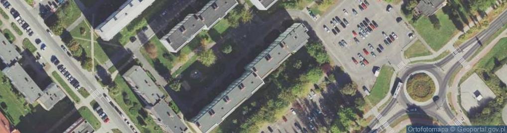 Zdjęcie satelitarne Pośrednictwo Ubezpieczeniowe