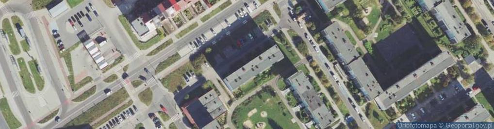 Zdjęcie satelitarne Pośrednictwo Ubezpieczeniowe