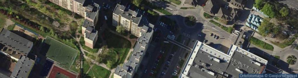 Zdjęcie satelitarne Pośrednictwo Ubezpieczenowe Kosik Jerzy