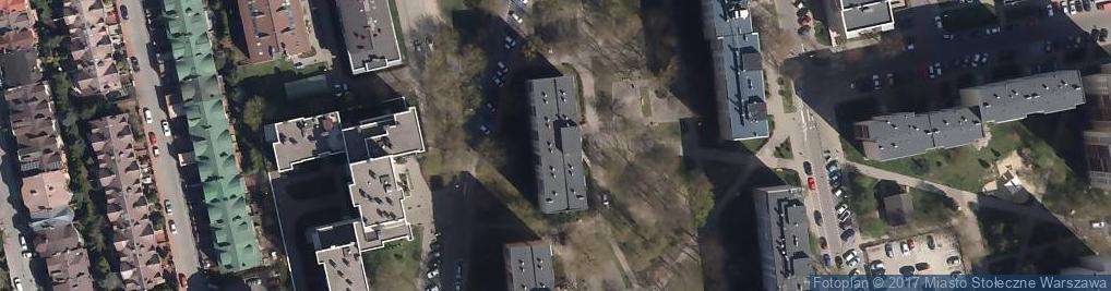 Zdjęcie satelitarne Pośrednictwo Usług Geodezyjno Projektowych