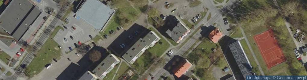 Zdjęcie satelitarne Pośrednictwo Usługi Handel Stanisław Pilchowski