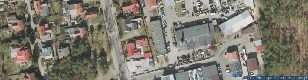 Zdjęcie satelitarne Pośrednictwo Usługi Techn Finans Prac Adm