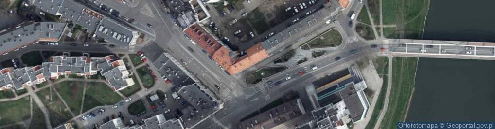 Zdjęcie satelitarne Pośrednictwo Usługowe