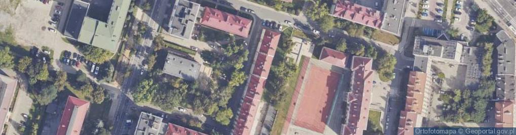 Zdjęcie satelitarne Pośrednictwo Usługowo Handlowe
