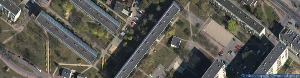 Zdjęcie satelitarne Pośrednictwo w Wynajmie Lokali Dobrzyńska Jolanta Maria