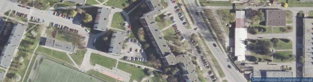 Zdjęcie satelitarne Pośrednictwo w Zakresie Usług Krawieckich