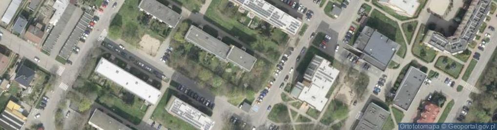 Zdjęcie satelitarne Pośrednik Ubezpieczeniowy Piotr Sokołowski