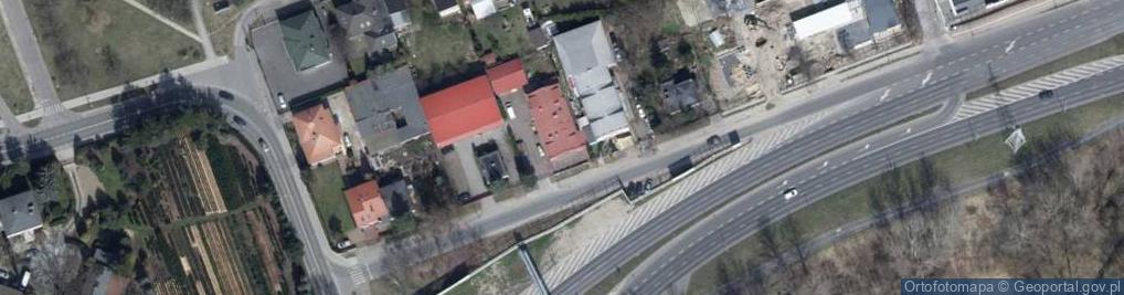 Zdjęcie satelitarne Potak Hurtownia Motoryzacyjna