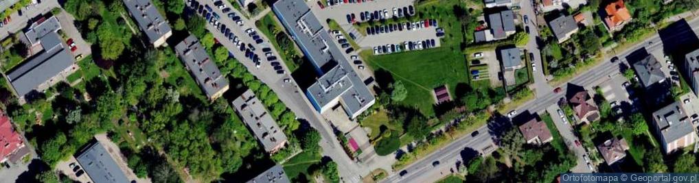 Zdjęcie satelitarne Powiat Bielski