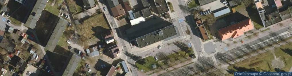 Zdjęcie satelitarne Powiat Kolski