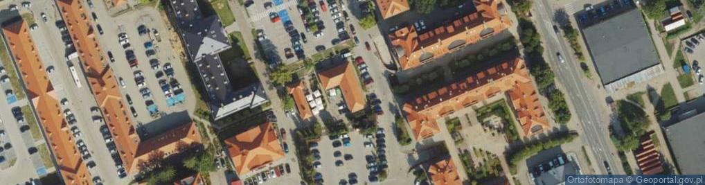 Zdjęcie satelitarne Powiat Ostródzki