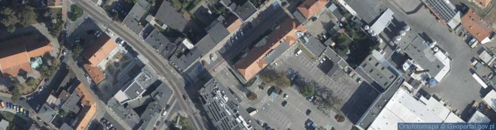 Zdjęcie satelitarne Powiat Średzki