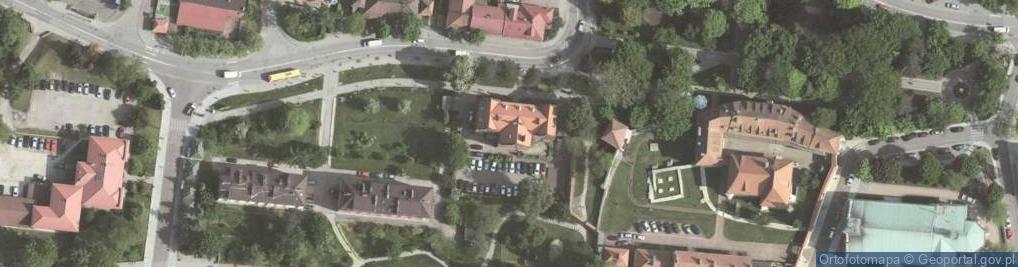 Zdjęcie satelitarne Powiat Wielicki