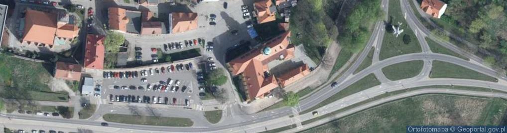 Zdjęcie satelitarne Powiat, Wołów