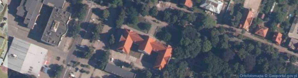 Zdjęcie satelitarne Powiat Złotowski