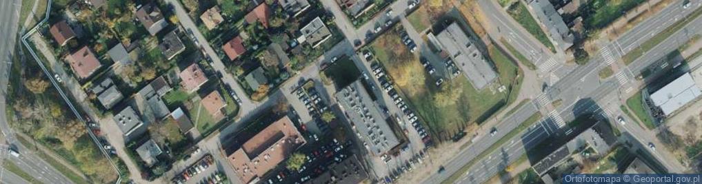 Zdjęcie satelitarne Powiatowa Poradnia Psychologiczno Pedagogiczna w Częstochowie