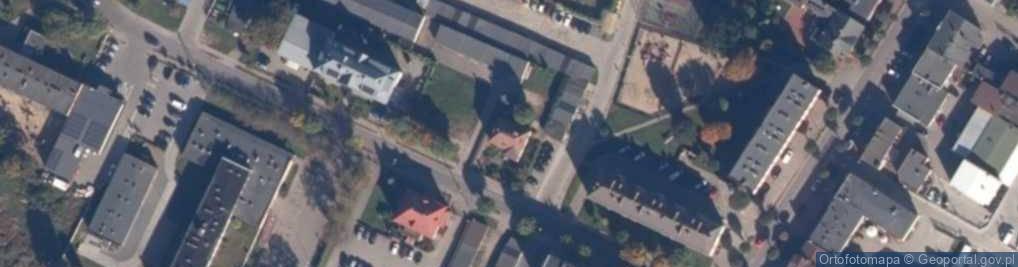 Zdjęcie satelitarne Powiatowa Stacja Sanitarno Epidemiologiczna w Człuchowie