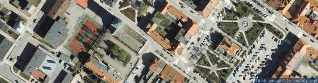 Zdjęcie satelitarne Powiatowa Stacja Sanitarno Epidemiologiczna w Działdowie
