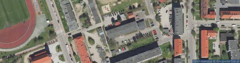 Zdjęcie satelitarne Powiatowa Stacja Sanitarno Epidemiologiczna w Ełku