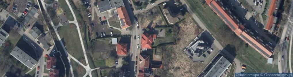 Zdjęcie satelitarne Powiatowa Stacja Sanitarno Epidemiologiczna w Goleniowie