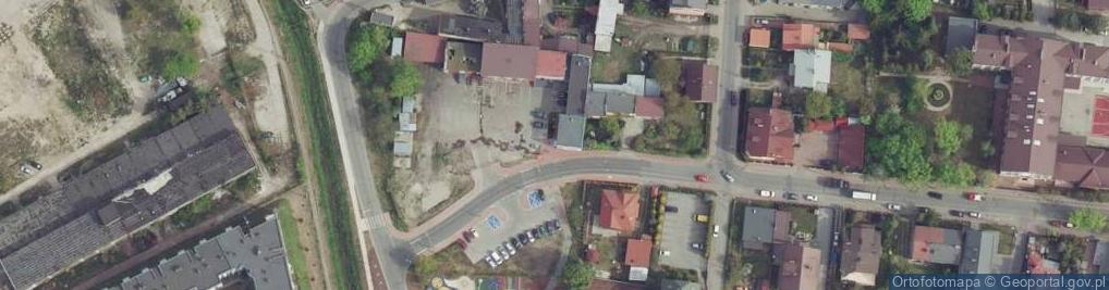 Zdjęcie satelitarne Powiatowa Stacja Sanitarno Epidemiologiczna w Grodzisku Mazowiec