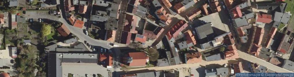 Zdjęcie satelitarne Powiatowa Stacja Sanitarno Epidemiologiczna w Jarocinie