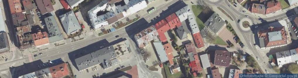 Zdjęcie satelitarne Powiatowa Stacja Sanitarno Epidemiologiczna w Jarosławiu